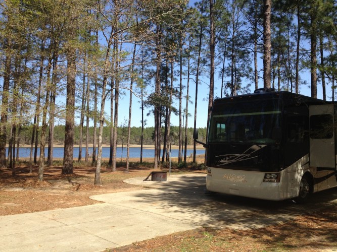 At least our campsite was pretty!