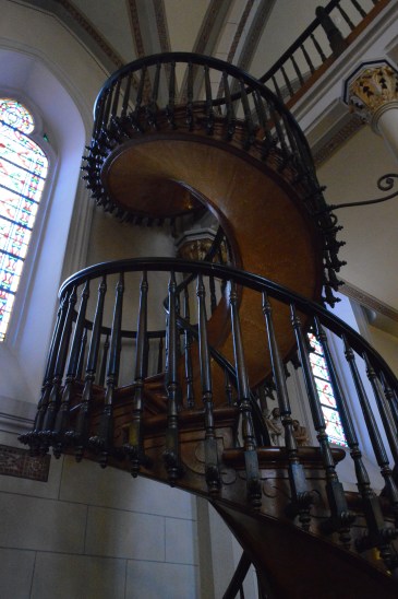 Famous staircase at Loretto Chapel
