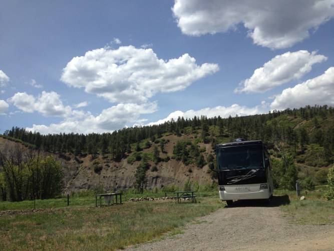 Our site at Elk Meadows