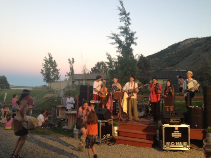 Gypsy band at Ska Brewery