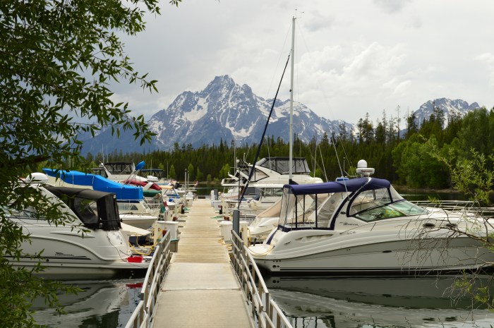 Marina at Colter Bay
