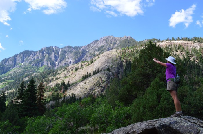 Lisa getting the shot