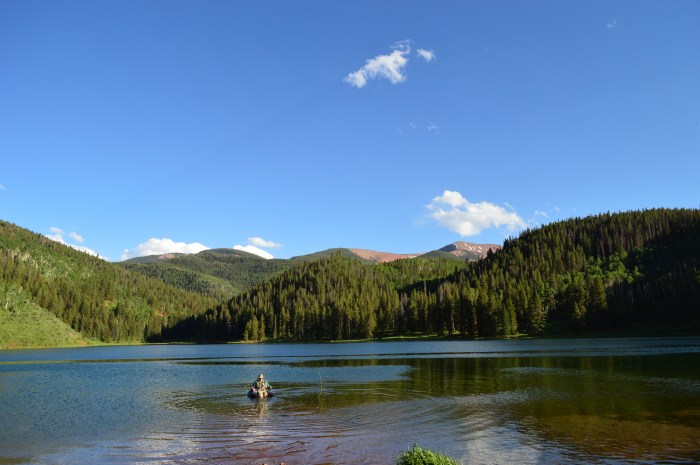 Fishing on Lake Sylvan