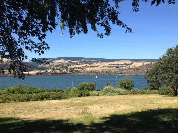 Right behind our campsite at Memaloose