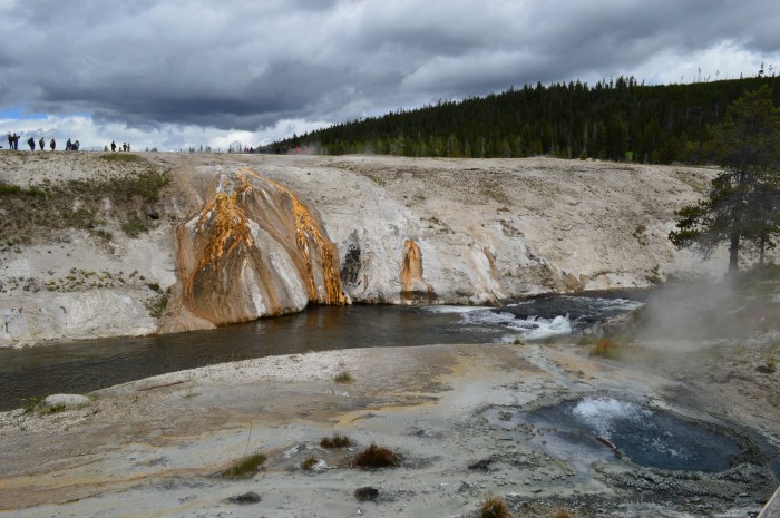 Firehole River at Old Faithful