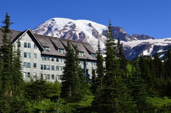 Paradise Lodge at Mt Rainier