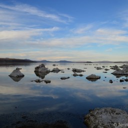 Highway 395 and Mono Lake